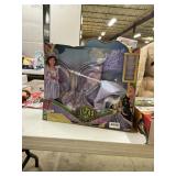 Wicked dress & wand& tiara Glenda 4-6X