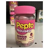 Pepto Nausea ginger gummy 2-24 ct
