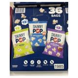 Skinny pop  popcorn 36 bags