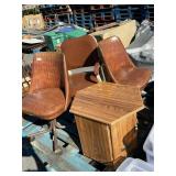 3-Chairs- cabinet- MUST take all