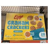 Eggo graham crackers vanilla 28 pouches