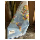Large world map