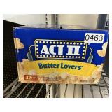 Act II butter lovers popcorn 32 bags