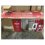 Pre-lit 7ft Slim Linden fir tree 7 ft all