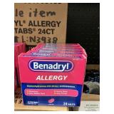 Benadryl  allergy 6-24 tablets