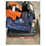 Air Mattress(unknown size) -blower-trash can liner