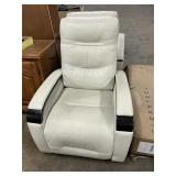 Power white recliner-NO cord dirty
