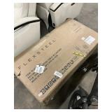 Flexsteel rectangle coffee table w/ casters
