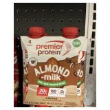 Premier Protein almond milk coffee 4 pack
