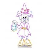 Disny 4 ft Neon minnie mouse