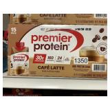 Premier protein cafe latte 15 pack