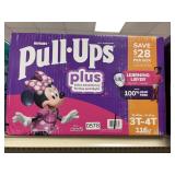 Huggies pull ups 3T-4T 116 ct
