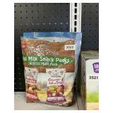 Trail mix snack packs 24 ct -opened