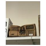 T-shirt black bags 1000ct