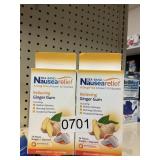 Sea-Band nausea relief 2-24 pcs ginger gum