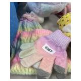 Hat-gloves-scarf kids set