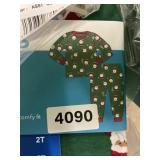 Carters Holiday 2pc PJ 2T