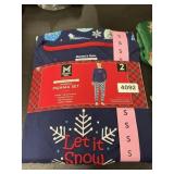 Womens Holiday PJ set S