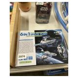 6 in 1 Space fleet  solar rechargeable
