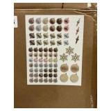 Shatterproof ornament coll 76 ct
