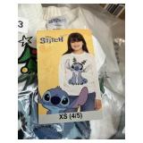 Disney Stitch girls sweater Xs 4/5
