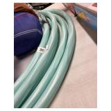 5- Green hula hoops