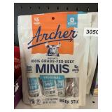 Archer minis beef sticks 2-8ct