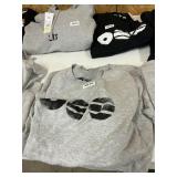 BTS  long sleeve tee S  2 ct-gray
