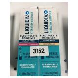 Liquid IV drink mix 3-3 sticks