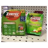 Zyrtec allergy 1-12 capsules1-24 tablets