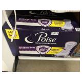Poise overnight pads 84 ct