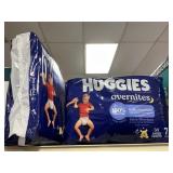 Huggies overnites 2-34 diapers size 7