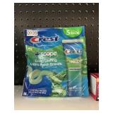 Crest scope 5-6.3 oz tubes