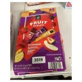 Fruit strips 48-0.5oz