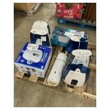 Misc skid lot of humidifers 8 ct used -damaged