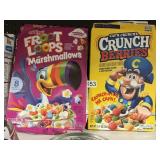 Froot Loops-Crunch berries 2 boxes