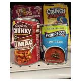 2-Cans of misc soup