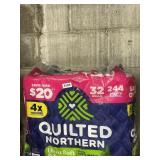 Quilted Northren 32 rolls- blue