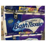 Bath tissue 45 large rolls