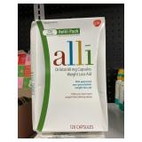 Alli weight loss aid 120 capsules