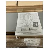 1-Door wall cabinet gray shaker 9inWx42inHx12inD