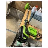 Green Works batt op weed eater 80V