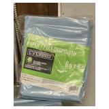 Light Duty paper poly dropcloth 6ftx9ft
