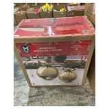 Oversized jingle bell decor set of 2