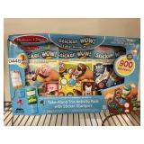 Melissa & Dog sticker wow take along trio