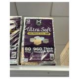 Ultra soft facial tissue 12 boxes