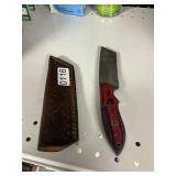 Damascus steel knife