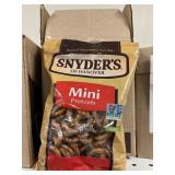 Snyders mini pretzels 8-3.5oz