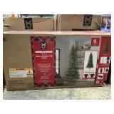 Pre-lit 9ft Slim Linden fir tree