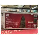 7.5ft Jackson noble fir slim LED pre-lit tree